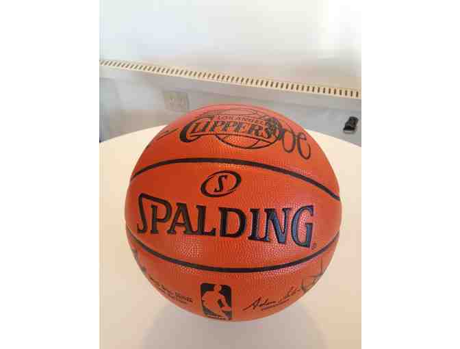 Basketball Autographed by the LA Clippers