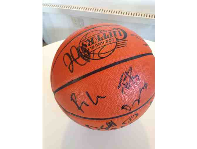 Basketball Autographed by the LA Clippers