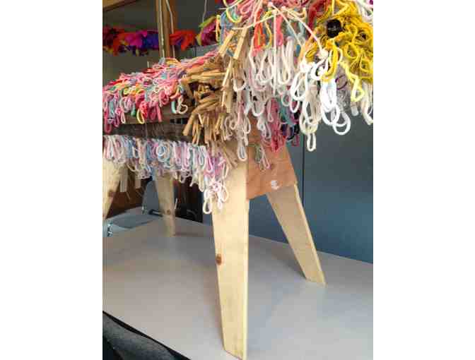 'Year of the Horse, 2014' Celebration Sculpture by Elementary Students - Rubber Bands