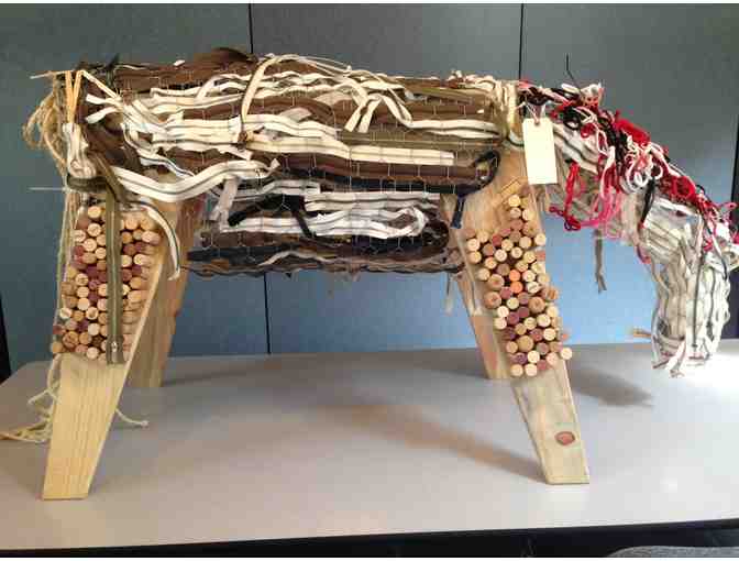 'Year of the Horse, 2014' Celebration Sculpture by Elementary Students - Zipper