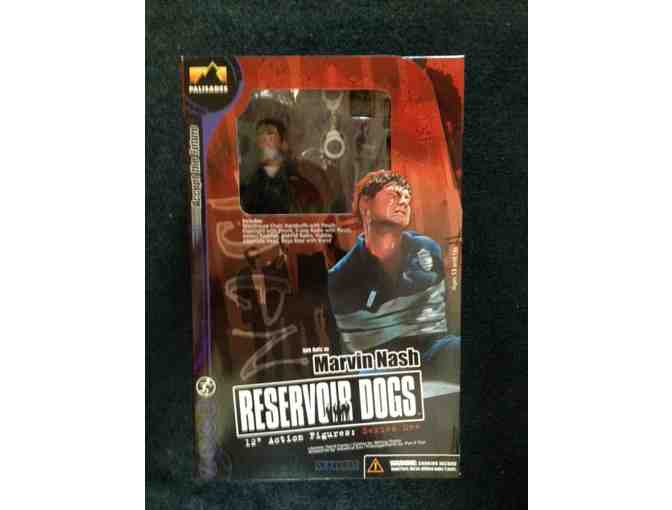 Coaching lessons (3) with Kirk Baltz, Reservoir Dog signed  Script and Marvin Nash Doll