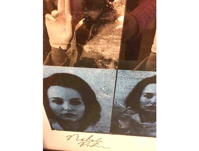 Autographed 'JACKIE'  Movie Poster Natalie Portman Montage