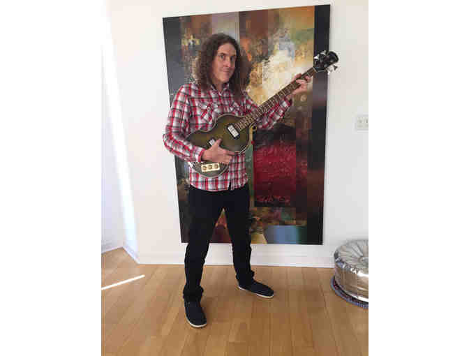 Weird Al Yankovic's One-Stringed Bass Guitar from 'Gump' Video! - Signed by Weird Al!