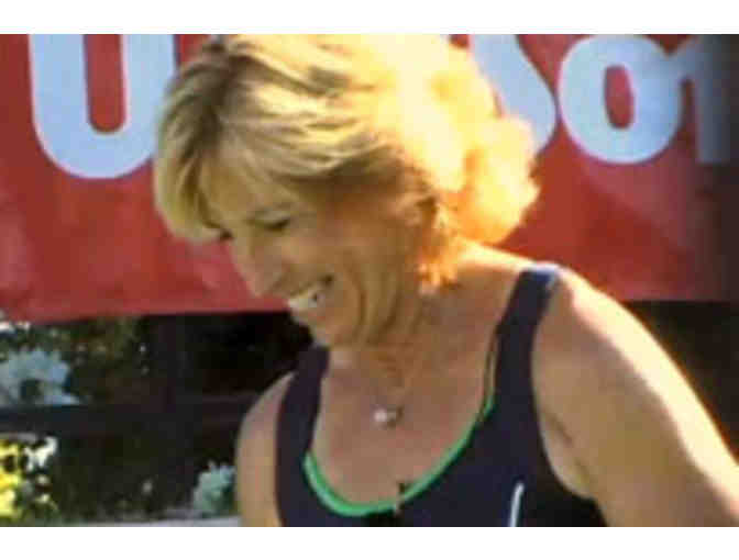 1 hour tennis lesson with Mary Pat Faley at the Riviera Club plus signed copy of her book