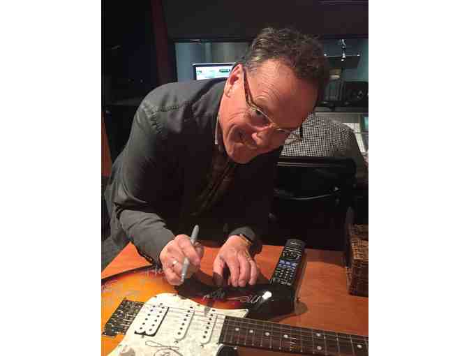 Rogue Rocketeer Guitar Signed by Weird Al Yankovic & cast & creators of Milo Murphy's Law!