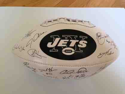 New York Jets Full Team Autographed Football