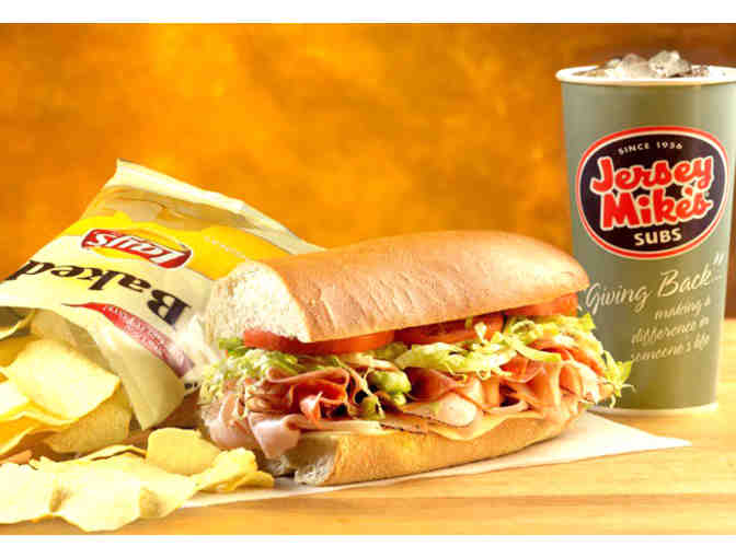 Jersey Mikes -10 coupons for Free Chips and Drink with Purchase of a Sandwich