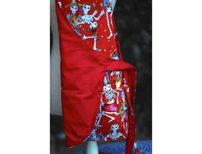 Red Day of the Dead Apron
