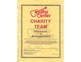 Fender Squier Bullet Strat with Tremolo Electric Guitar signed by Justin Beiber