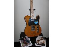Squier Affinity Telecaster autographed by Vince Gill & Amy Grant