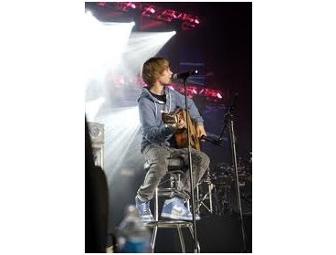 Fender Squier Bullet Strat with Tremolo Electric Guitar signed by Justin Beiber