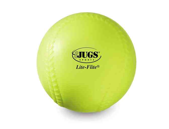 Jugs Sports- Lite Flite Machine & Softballs