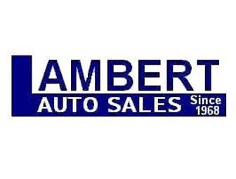 Automobile Detailing at Lambert Auto Sales, Claremont