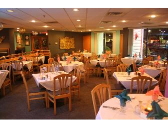 25$ Gift Certificate to The Colosseum Restaurant