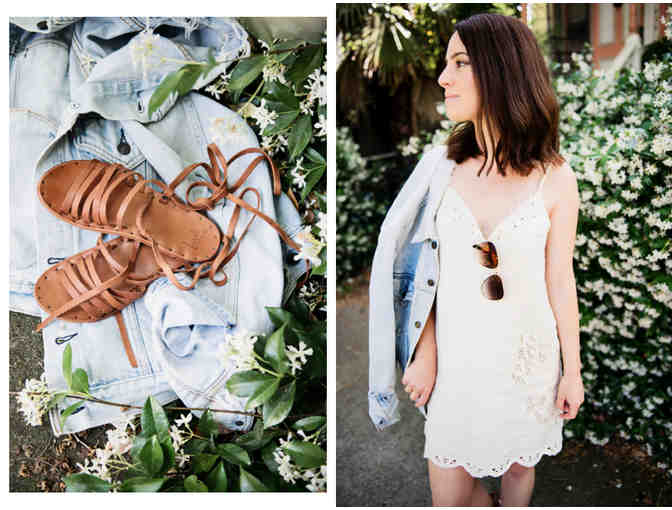 Luxury Item! All Leather women's Beek Sandals