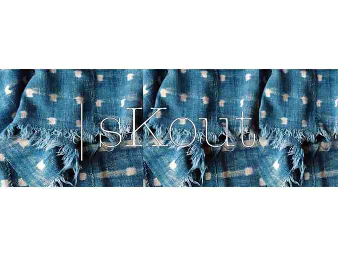 For Your Home - Vintage sKout pillows, Indigo Fouta Guest Towel, and Market Bag