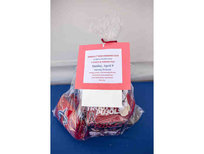 Angels Baseball - 4 Diamond Club Tickets & Gift Basket