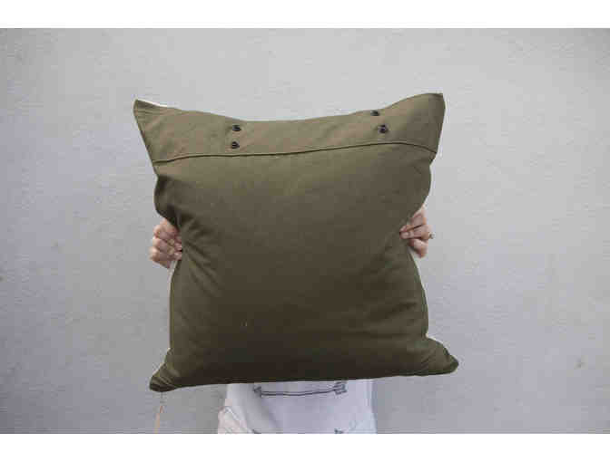 For Your Home - Vintage sKout pillows, Indigo Fouta Guest Towel, and Market Bag