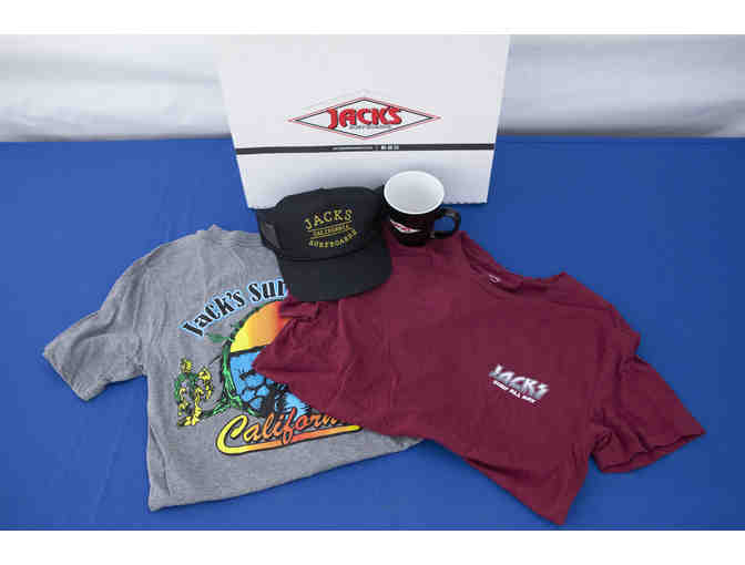 Surf's Up! Erik Nelsen Camp + 1 Month of Board rentals + Jack's Surf Shop Gift Set