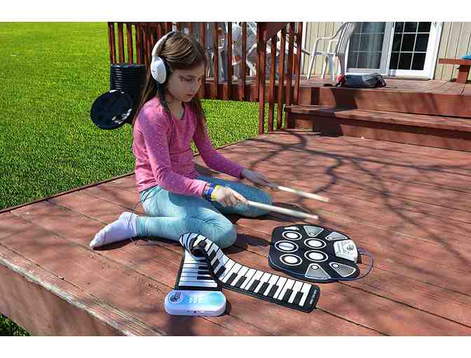 For Your Little Rocker!: Rock and Roll It! Flexible and Portable Drum Kit