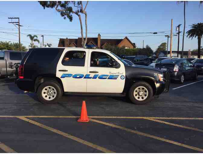 Ride to School with the Newport Beach Police!
