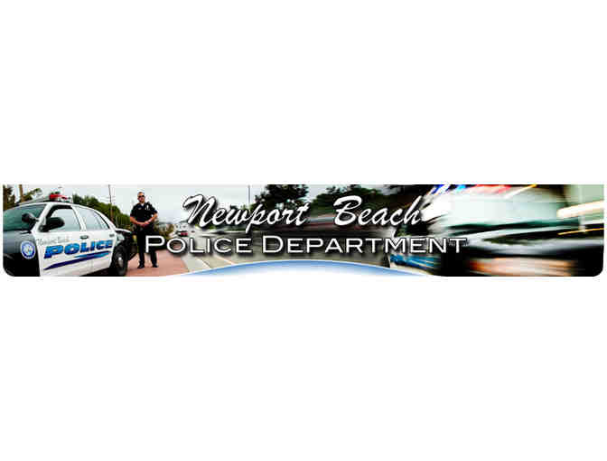 Newport Beach Police Department Ride Along - ADULT only