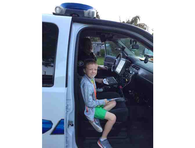 Ride to School with the Newport Beach Police! For your Child!