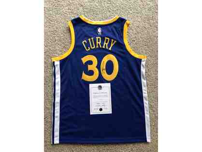 Stephen "Steph" Curry - Signed Jersey