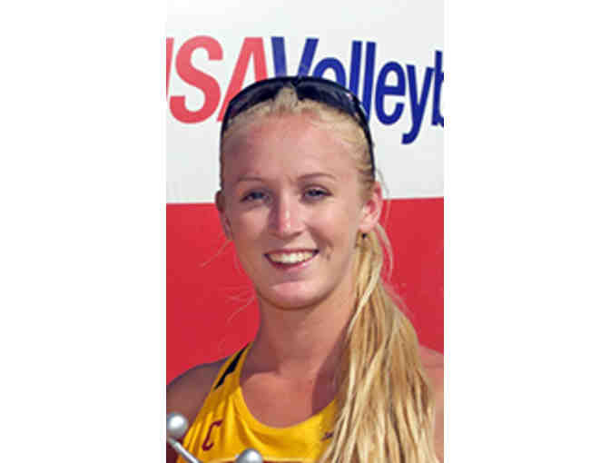 Team USA Beach Volleyball Star - Sara Hughes, Autographed Ball and More!
