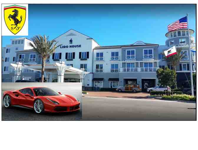 Ferrari + Lido House Hotel weekend experience