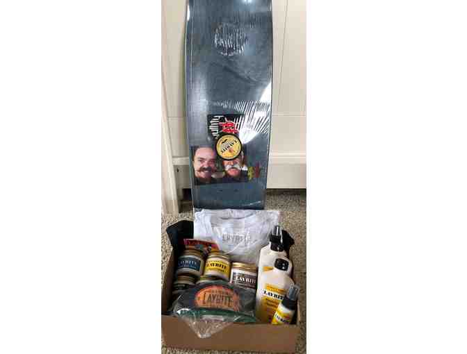 Layrite Products and Weeman Skateboard Deck