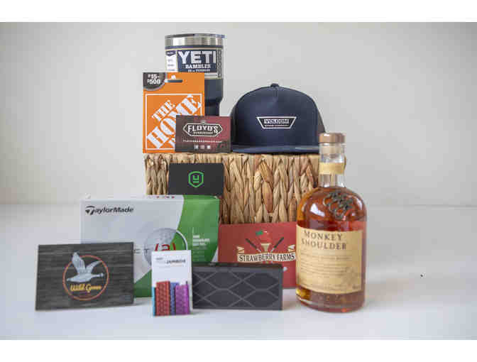 Dad's Day Out: Golf, Wild Goose, Whiskey and more!  Mr. Barney's Class Basket - Photo 1