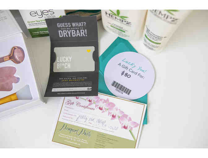 Just for Moms Basket: $100 Common Thread, Drybar, Nails, and more. Mr. Richards' Class