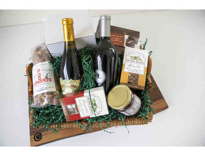 Wine and Chocolate Pairing Party in a basket!