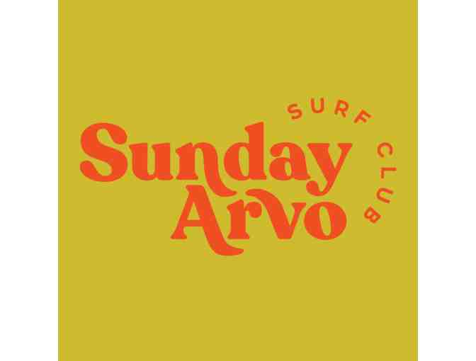 Sunday Arvo Surf Club 16x20 framed print