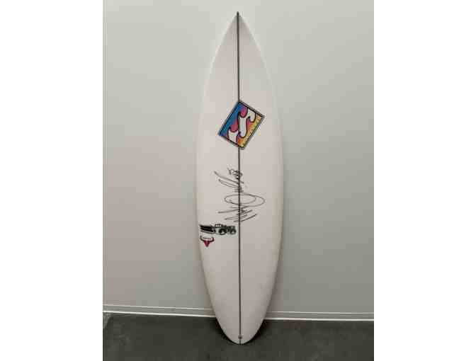 Custom Surfboard signed by Legendary Surfer Mark Occhilupo