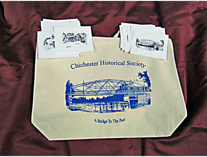 Tote bag & Note Cards - Chichester Historical Society
