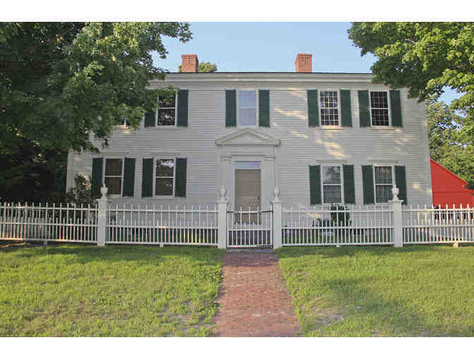 Private Tour of Wentworth--Coolidge Mansion or Franklin Pierce Homestead