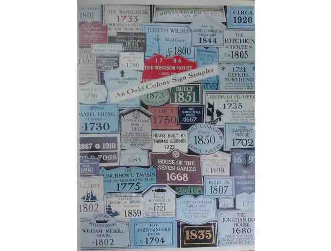 Historic House Marker from Ould Colony Artisans