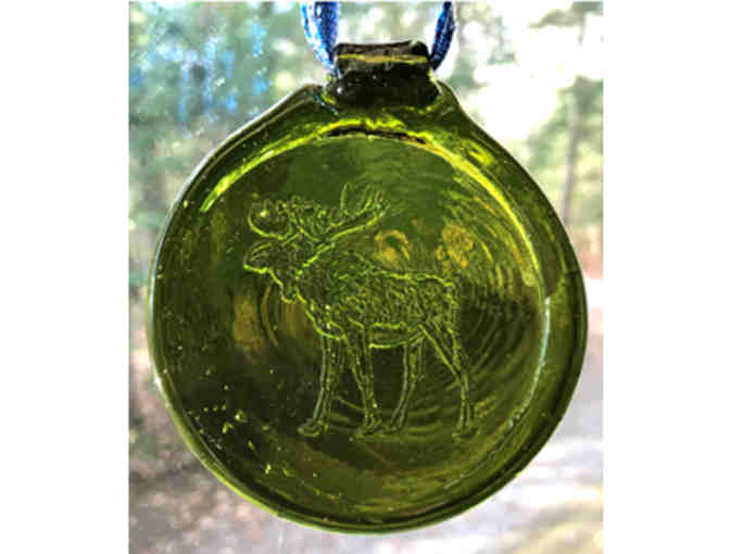 Two New Hampshire Glass Ornaments