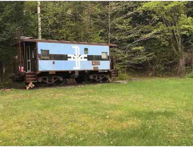 2-night stay in a historic Boston and Maine RR caboose, Claremont