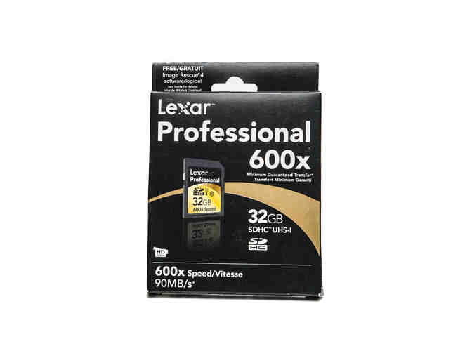 Lexar Professional 600x 32gb SDHC UHS-I card