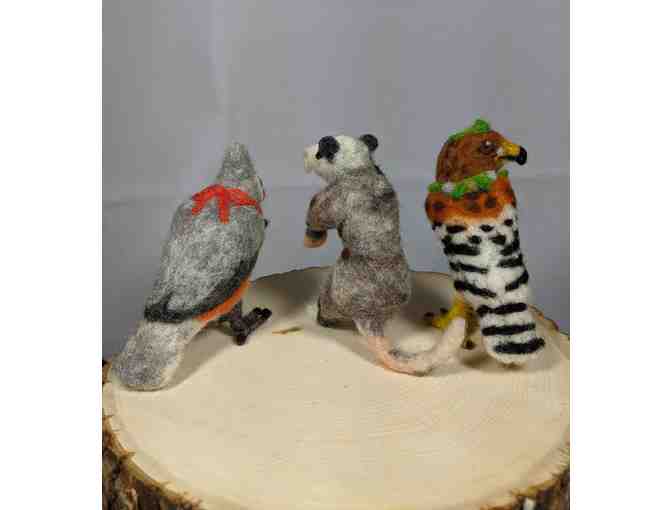 Soft Felted Sculptures -- Holiday themed