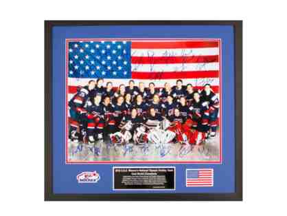2018 U.S.A. Women's Gold Medal Winning Olympic Hockey Team Autographed Limited Edition 16