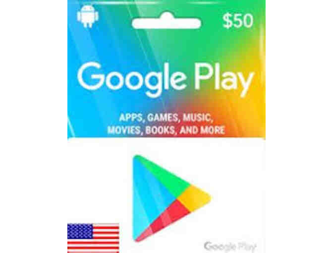 Google Play Gift Card - $50 - Photo 1