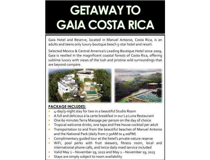 Getaway to Gaia Costa Rica for Two - Photo 1