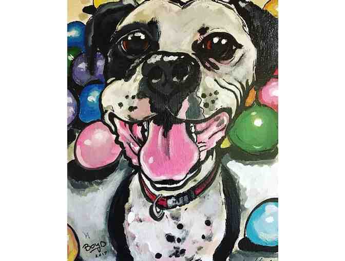 Custom 8x10 Pet Portrait by Badly Drawn Dog