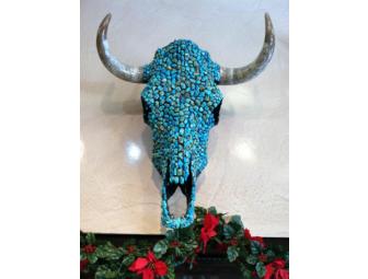 Turquoise Steer Head - Photo 1