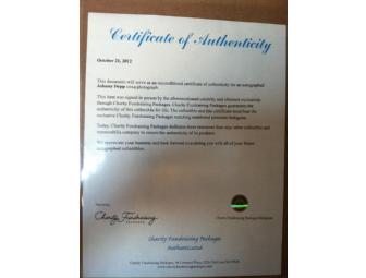 Johnny Depp Autographed and Framed 11X14 Photo