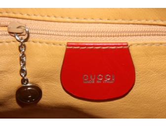 Gucci Red Patent Leather Handbag